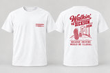 Walkin’ on Dickson — Short Sleeve Pocket Tee — white — Original Pocket Logo